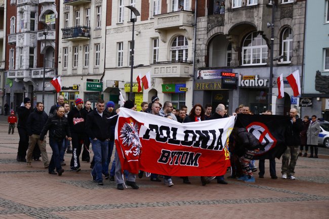 Wspomnienie żołnierzy wyklętych w Bytomiu