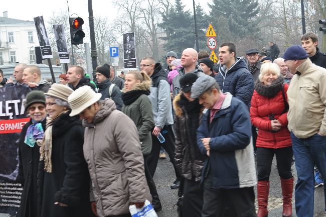 Marsz pamięci w Płocku