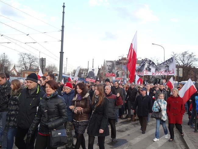 Marsz pamięci Żołnierzy Wyklętych