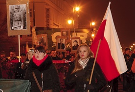 Marsz pamięci ze zdjęciami żołnierzy wyklętych przeszedł przez Lublin