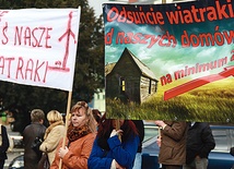 Pikieta przed budynkiem Urzędu Wojewódzkiego