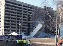  Do zburzenia szybu wystarczyło kilka kilogramów materiałów wybuchowych