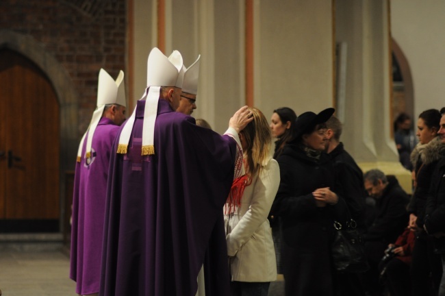 Liturgia stacyjna w Środę Popielcową