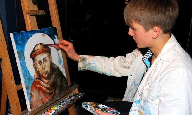 Artysta z trzeciej gimnazjalnej