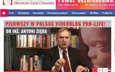 Pierwszy w Polsce wideoblog pro life