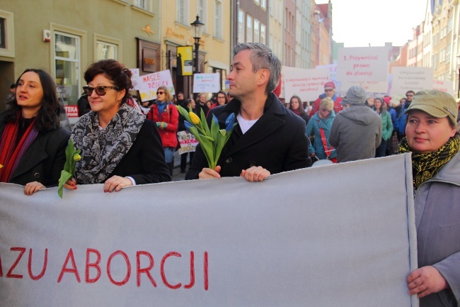 Dwie manifestacje w Gdańsku 