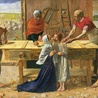 John Everett Millais „Chrystus w domu rodziców” olej na płótnie, 1849–1850 Tate Gallery, Londyn