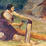 Obraz „Ciosanie charakteru”. Jan z Dukli to patron ludzi silnych, odważnych, wojowników