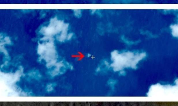 Satelita wykrył szczątki boeinga?