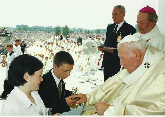 Jan Paweł II w Sandomierzu