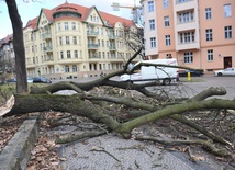 Wichury szaleją nad Polską 