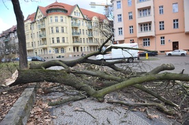 Wichury szaleją nad Polską 