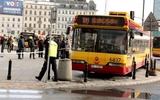 Przy Centralnym autobus wjechał w ludzi 