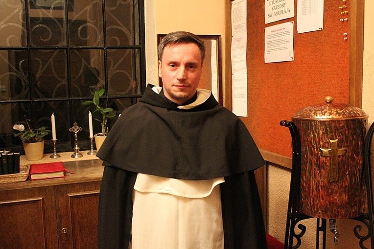 O. Maciej Biskup OP prowadzi rekolekcje akademickie w bielskiej katedrze