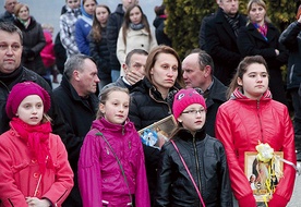  Oczekiwanie na spotkanie w Łososinie Dolnej