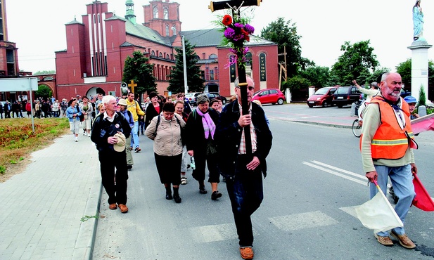 Trzeźwościowa pielgrzymka z Gorzyc do Radomyśla nad Sanem