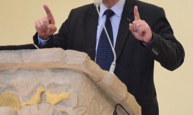 Przepisem na udane małżeństwo dzielił się w Lublinie Mieczysław Guzewicz