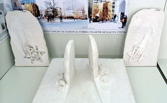 Projekty Pomnika Ratujących Żydów