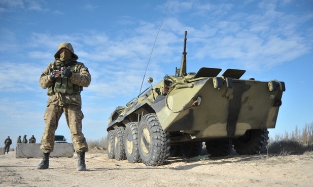 Co z ukraińskim wojskiem na Krymie?