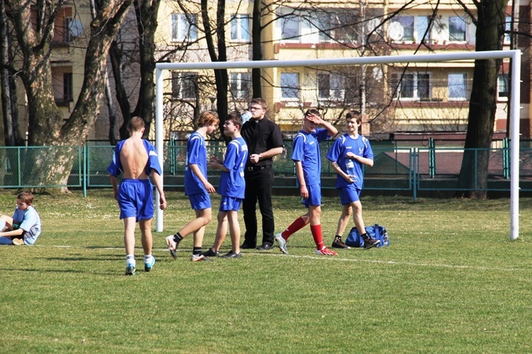 Turniej piłki nożnej ministrantów - gimnazjalistów