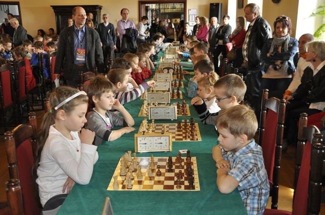 Szachowe zawody w Sandomierzu