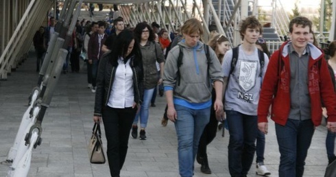 Pielgrzymka maturzystów na Jasną Górę