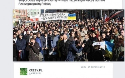 Antyukraiński fotomontaż na Kresy.pl