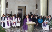 Styczeń 1992 r. Msza św. w kaplicy papieskiej
