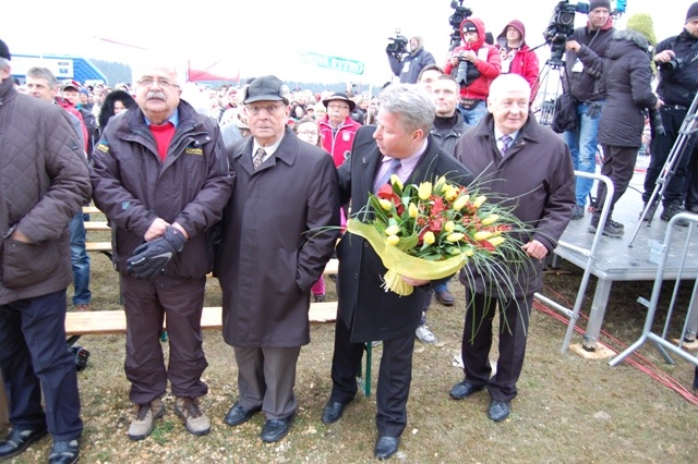 Mistrzowskie przywitanie Kamila Stocha