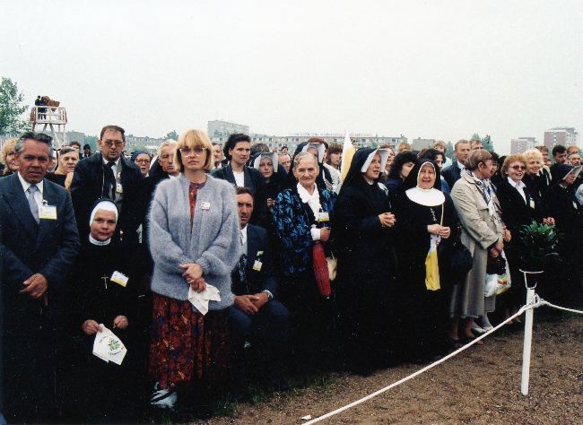 Ojciec święty w Płocku