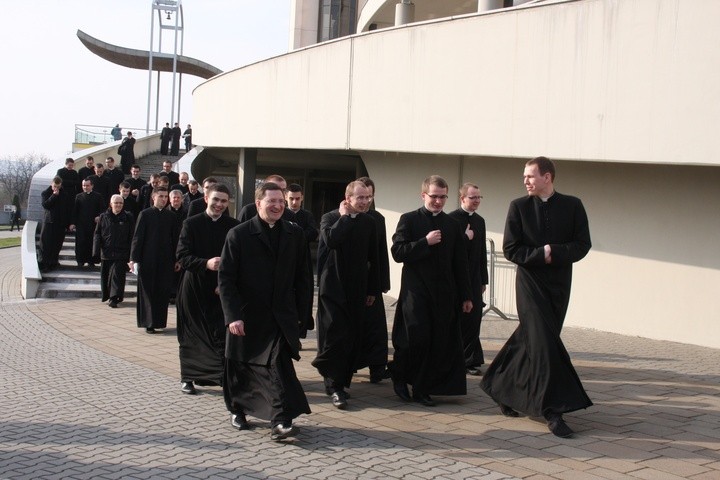 Pielgrzymka alumnów tarnowskiego seminarium 