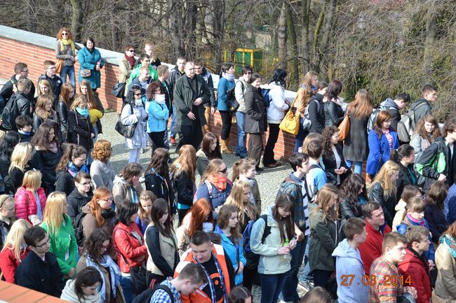 Pielgrzymka maturzystów na Jasną Górę