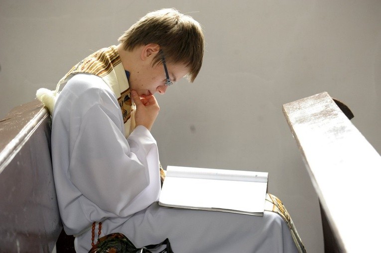 Spektakl o męczennikach - próba