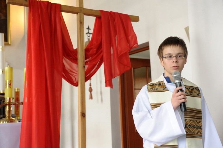Spektakl o męczennikach - próba