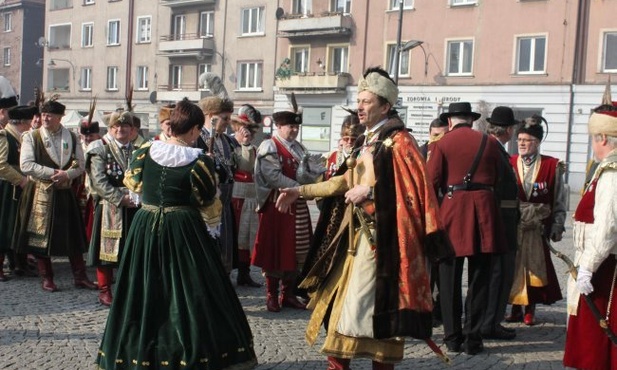Rycerze i bracia kurkowi w Bytomiu