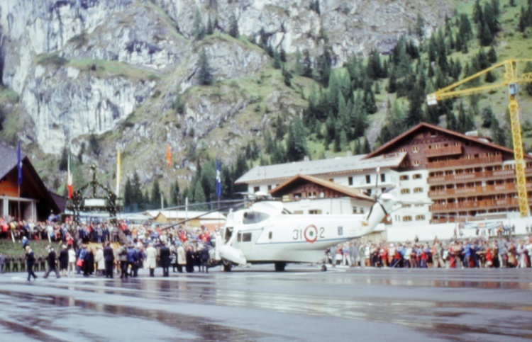 Jan Paweł II w Dolomitach w 1979 r.