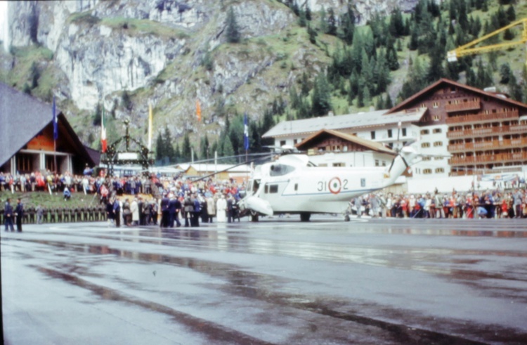 Jan Paweł II w Dolomitach w 1979 r.