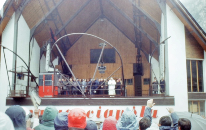 Jan Paweł II w Dolomitach w 1979 r.