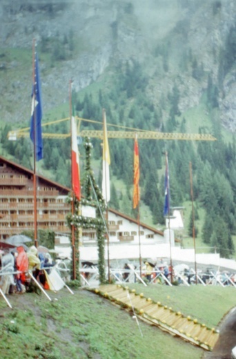 Jan Paweł II w Dolomitach w 1979 r.