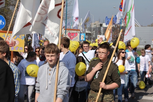 Marsz dla Życia - Zielona Góra 2014 (cz. 1)