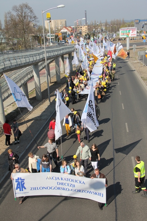 Marsz dla Życia - Zielona Góra 2014 (cz. 1)