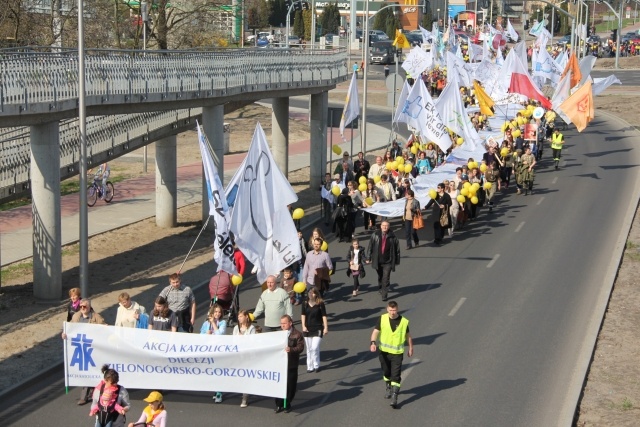 Marsz dla Życia - Zielona Góra 2014 (cz. 1)