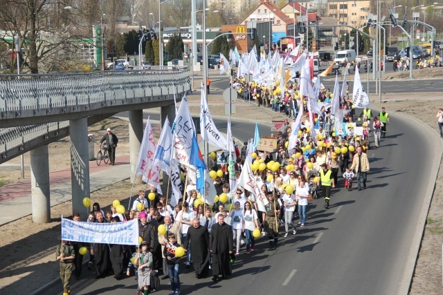 Marsz dla Życia - Zielona Góra 2014 (cz. 1)