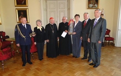 Delegacja z Olsztynka w Krakowie