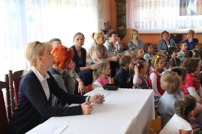 Konkurs wiedzy o Janie Pawle II dla przedszkolaków w Zabrzu-Helence