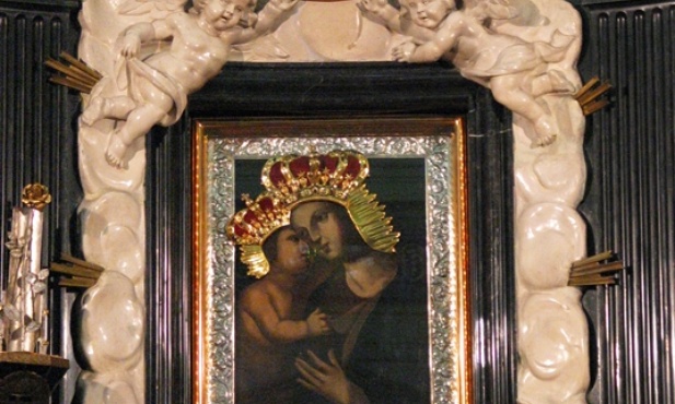 Modlitwa w Kalwarii Zebrzydowskiej