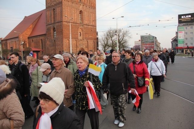 Biały Marsz w Gorzowie Wlkp.