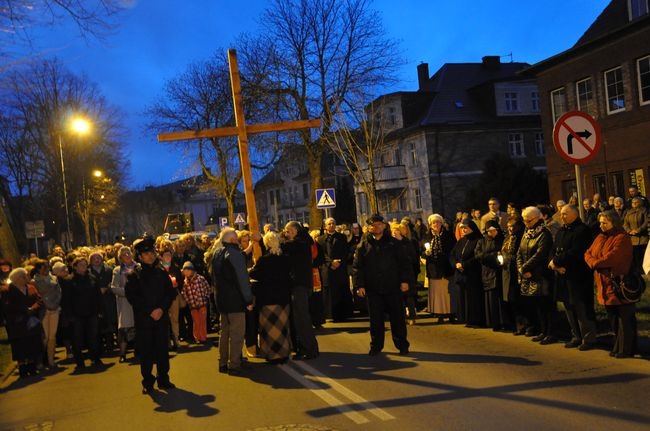 Droga Krzyżowa ulicami Białogardu