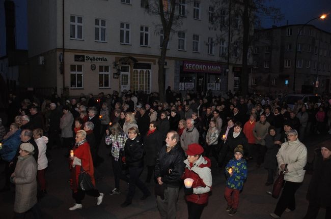 Droga Krzyżowa ulicami Białogardu