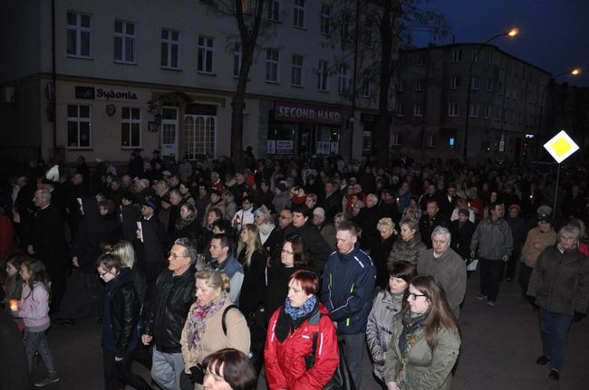 Droga Krzyżowa ulicami Białogardu